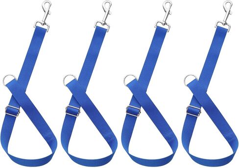 4Pcs Horse Bucket Strap Hangers Adjustable Nylon Straps Hanging Feed Tack for Hay Nets Water Buckets Horse Suppliers in Kuwait