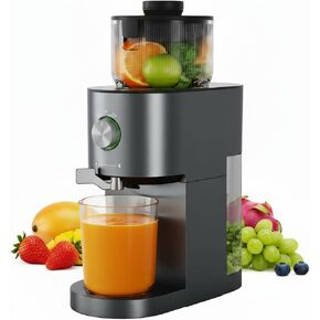 Marsail Slow Masticating Cold Press Juicer Machines, High Juice Yield, Self-Feeding with 5.4" Large Chute for Whole Vegetables & Fruits, Reverse Function in Saudi Arabia