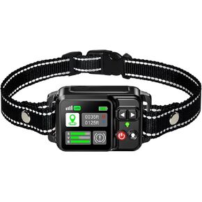 PRTRFLC GPS Wireless Dog Collar Fence System,Invisible Electric Fence for Dogs,Adjustable Range 49-6561ft,3 Training Mode in Kuwait