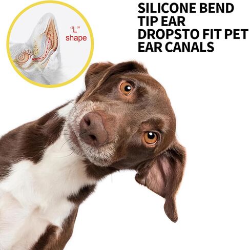 Pet Ear Drops for Dogs & Cats, Ear Infection Treatment, 2 fl oz in Kuwait