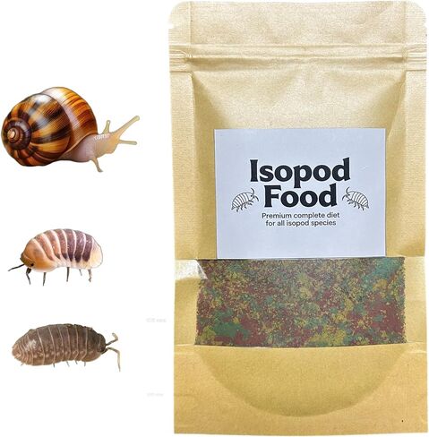 YZHZOM Springtail and Isopod Food، علاج Isopod، طعام Isopod، Milliped، Ladybug، Premium Bug، Insect | 1 أوقية in Kuwait