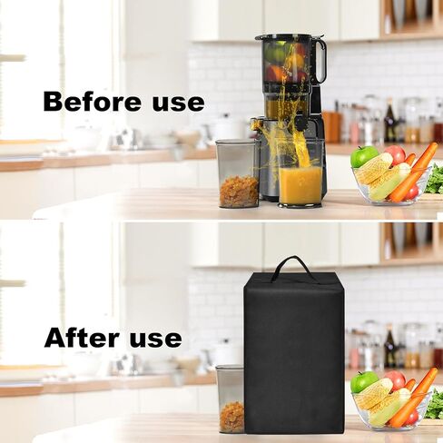 Dust Cover for Cold Press Juicer Machines Heavy Duty Waterproof Nylon Case for Vegetables and Fruits Slow Masticating juicer in Kuwait
