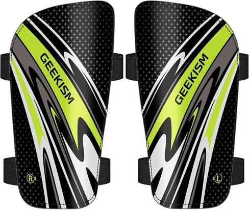 Soccer Shin Guards for Youth Kids Toddler - Soccer Shin Pads for Teens & Men, Protective Football Gear for 3-16 Years Boys Girls & Adult, World Cup Lightweight Soccer Equipment in Saudi Arabia