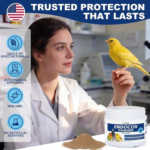 Bird Wellness Support Powder for Pigeons Canary Finches Parakeets Cockatiels Parrots & Aviary Birds | Daily Drinking Water Additive | Helps Maintain Digestive Balance & Overall Vitality in Saudi Arabia