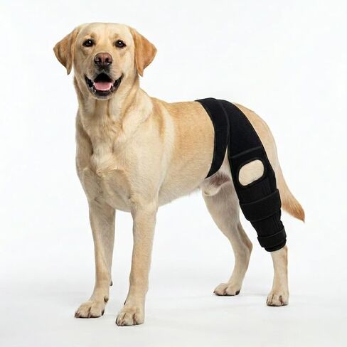 Dog Leg Braces for Back Leg- Dog ACL Brace for Torn and Back Hind Rear Legs ACL Tear, Dog Leg Brace for Hip Dysplasia, Dog Arthritis, Luxating Patella(Size L) in Saudi Arabia