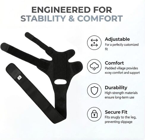 Dog Leg Braces for Back Leg- Dog ACL Brace for Torn and Back Hind Rear Legs ACL Tear, Dog Leg Brace for Hip Dysplasia, Dog Arthritis, Luxating Patella(Size L) in Saudi Arabia