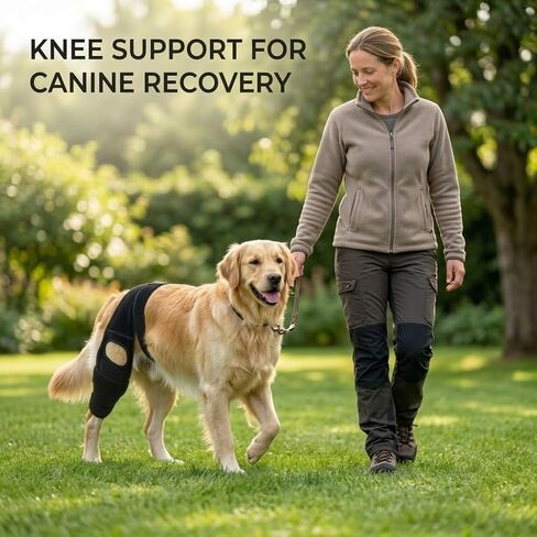 Dog Leg Braces for Back Leg- Dog ACL Brace for Torn and Back Hind Rear Legs ACL Tear, Dog Leg Brace for Hip Dysplasia, Dog Arthritis, Luxating Patella(Size L) in Saudi Arabia