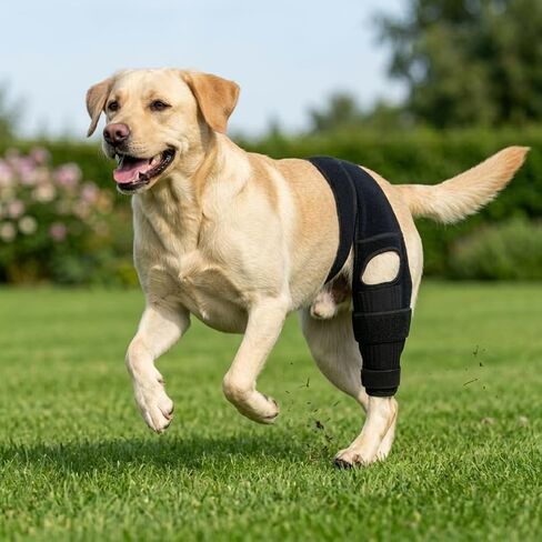 Dog Leg Braces for Back Leg- Dog ACL Brace for Torn and Back Hind Rear Legs ACL Tear, Dog Leg Brace for Hip Dysplasia, Dog Arthritis, Luxating Patella(Size L) in Saudi Arabia
