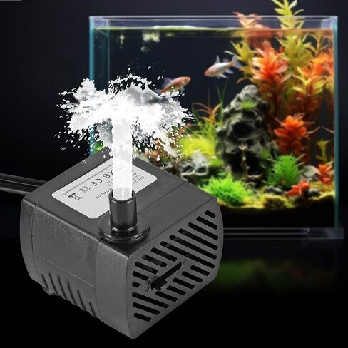 2PCS 95GPH 5W 350L / H مضخة غاطسة صغيرة، مضخة نافورة صغيرة للبركة، أحواض السمك، خزان الأسماك، نافورة الطاولة، نافورة الحيوانات الأليفة، نافورة داخلية أو خارجية in Kuwait