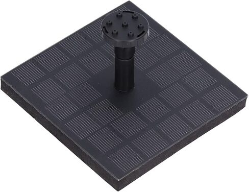 Generic 7V 1.4W مضخة نافورة تعمل بالطاقة الشمسية، أحادية البلورية من السيليكون، فوهات مياه قابلة للتعديل مع أنماط رش مختلفة، مثالية لحمامات الطيور وخزانات الأسماك الصغيرة in Kuwait