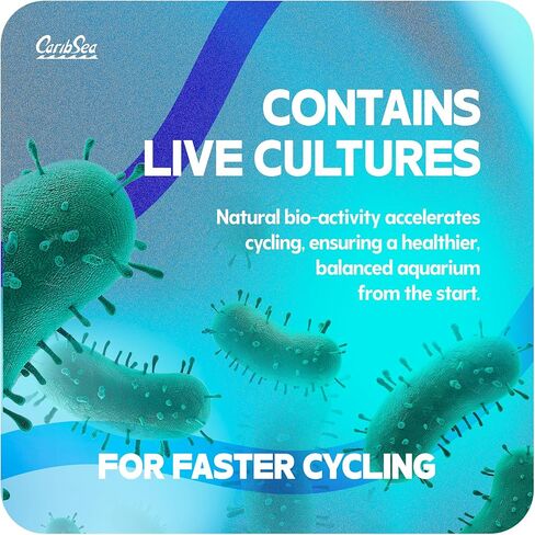 Carib Sea Eco-Complete African Cichlid الركيزة - 20 رطل - الرمال الحية لأحواض السمك - يدعم درجة الحموضة العالية، والمياه العازلة للحياة - مثالية للCichlids الأفريقية in Kuwait
