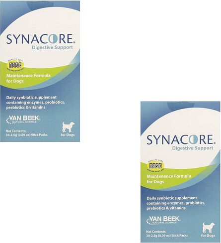 Van Beek Synacore Digestive Support for Dogs, 30-Pack (2 Pack) in Kuwait
