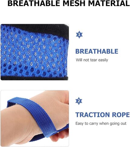 Breathable Chicken Harness Leash Set Adjustable Mesh Vest with Bow Tie Small Blue for Poultry Walking and Training Random Color in Kuwait