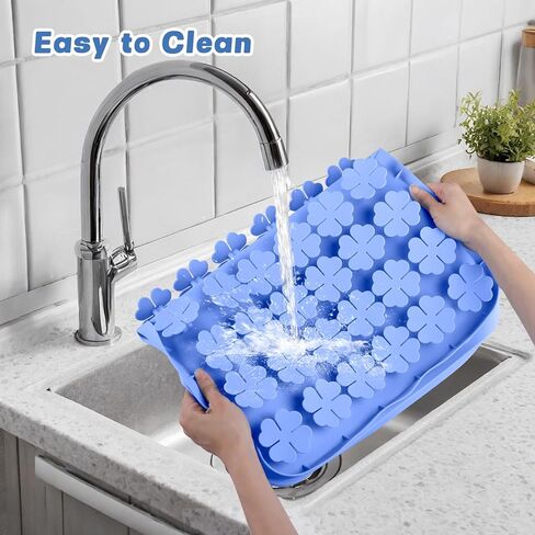 حصيرة لعق الكلاب، مقاس 23.6 × 15.7 بوصة، حصيرة سيليكون كبيرة مع أكواب شفط، وحدة تغذية بطيئة للكلاب الصغيرة والمتوسطة والكبيرة، تأكل ببطء، وتقلل الملل (أخضر) in Kuwait