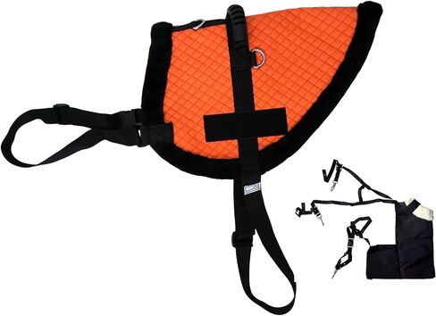 Miniature Quilted Vest/Pad with Bun (Poop) Bag for Therapy Miniature Horse in Saudi Arabia