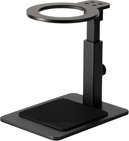 IKAPE Adjustable Portable Coffee Maker Stand, Aluminum Alloy Universal Coffee Machine Holder with Anti-Slip Base, Height Adjustable 13–19.5cm, for Home, Office & Camping in Kuwait