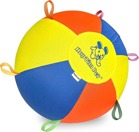 Hap Tim Herding Ball for Dogs 25 Inch Interactive Large Dog Ball with Handles Durable Outdoor Training Dog Toy for Medium to Large Dogs Corgis Australian Shepherd Cattle Dog Border Collie & Horses in Kuwait