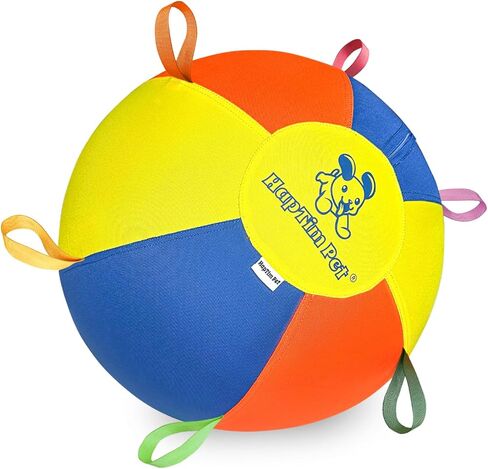 Hap Tim Herding Ball for Dogs 25 Inch Interactive Large Dog Ball with Handles Durable Outdoor Training Dog Toy for Medium to Large Dogs Corgis Australian Shepherd Cattle Dog Border Collie & Horses in Kuwait