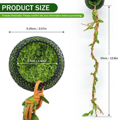Jumping Spider Hide Cave & Climbing Kit, Compact Magnetic Reptile Habitat with Secure Mesh and Safe Soft Moss, Enrichment Accessories Kit for Jumping Spiders, Tarantulas, Small Reptiles and Amphibians in Kuwait