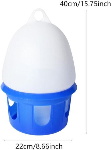 Taube Drinker Pet Dove Drinker Cage Accessories for Cockatise Pepeacock, 10L in Kuwait
