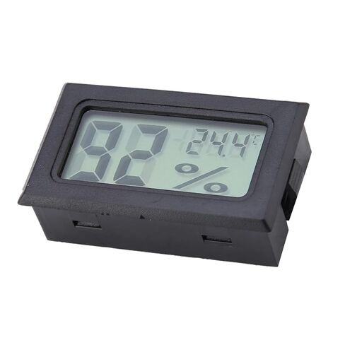 Fafeicy Digital Humidity Meter Compact Monitor for Reptile Vivariums and Greenhouses with Accurate Temperature Range -58 to 140 Fahrenheit in Kuwait