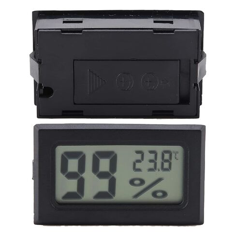 Fafeicy Digital Humidity Meter Compact Monitor for Reptile Vivariums and Greenhouses with Accurate Temperature Range -58 to 140 Fahrenheit in Kuwait