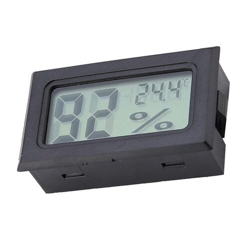 Fafeicy Digital Humidity Meter Compact Monitor for Reptile Vivariums and Greenhouses with Accurate Temperature Range -58 to 140 Fahrenheit in Kuwait