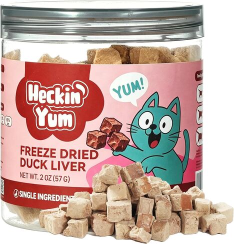 Freeze-Dried Chicken Hearts Cat|Dog Treats|Single Ingredient|High Protein Healthy Pet Food Toppers|Training Snacks,2oz in Kuwait