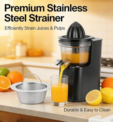 Pulp Strainer for Nama J2 Cold Press Juicer, Secondary Fine Filter Replacement Accessory, 304 Stainless Steel, Easy to Clean Hand Wash Only in Kuwait