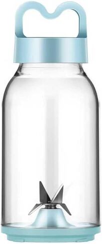 كوب خلاط بديل لـ HOMEXUP/MEET JUICE/LEZAA - 17oz 6 شفرات من الفولاذ المقاوم للصدأ مع خطوط قياس - غطاء من النوع M - متوافق مع عصارات متعددة (أبيض) in Kuwait