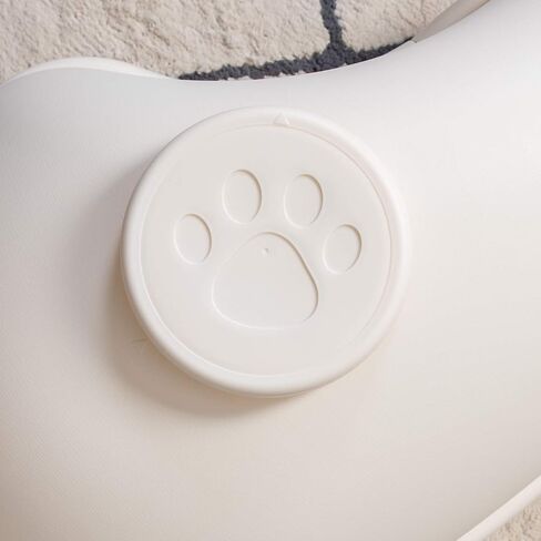 IRIS USA Igloo Dog House, White/Beige, Small and Medium Dogs and Cats, Indoor/Outdoor in Kuwait