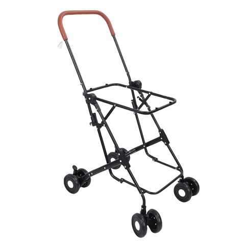 Double Pet Stroller, Lightweight Detachable Foldable 4 Wheels Pet Strolling Cart Travel Carrier for Cat Dog in Kuwait