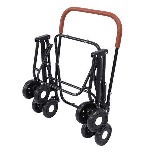 Two Tier Pet Stroller, Lightweight Detachable Foldable 4 Wheels Cat Dog Stroller Grocery Camping Gear Carrier for Cat Dog, and Everyday Shopping Items in Kuwait