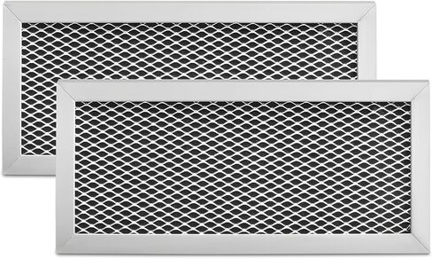 فلتر فحم الميكروويف متوافق مع فرن الميكروويف GE Grill من سامسونج يستبدل WB02X10956، WB02X11544، DE63-30016A، DE63-30016G، DE63-00367H، 4864753، DE63-00367D (عبوتان) in Kuwait