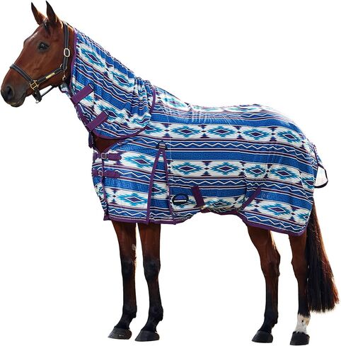 WeatherBeeta ComFiTec Essential Fly Sheet Combo, Purple Navajo Print, 81" in Kuwait