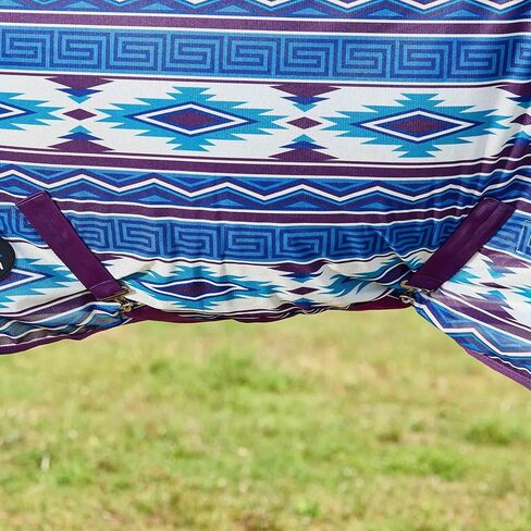 WeatherBeeta ComFiTec Essential Fly Sheet Combo, Purple Navajo Print, 81" in Kuwait
