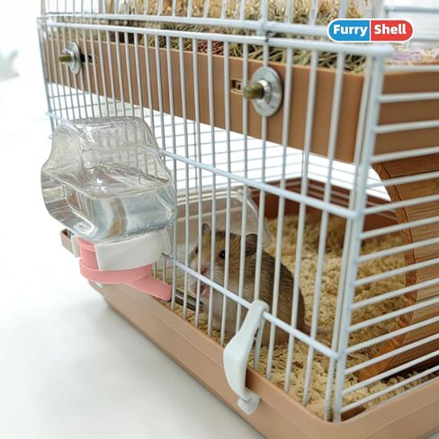 Hamster Water Bottle with Leak-Resistant Design, Unique Cloud Shapes Small Pet Water Bottle for Hamster, Guinea Pig, Rabbit, Chinchilla, Gerbil (2.7 oz) in Kuwait