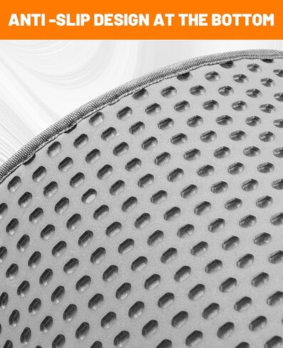 Cat Litter Mat,Extra Large 46"x26",Honeycomb Dual-Layer Design – Traps Litter Effectively, Waterproof & Urine Proof, Non-Slip, No BPA/Phthalate, Washable & Easy Clean in Kuwait