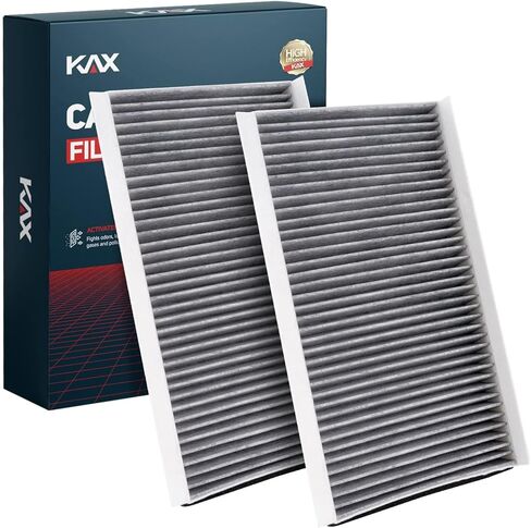 KAX CF10103 Cabin Air Filter, Replacement for 528i 530i 535i 525xi 535i 528xi 530xi 645Ci 650i 550i 545i 525xi M5 M6 Activated Carbon Passenger Compartment Air Filter in Saudi Arabia