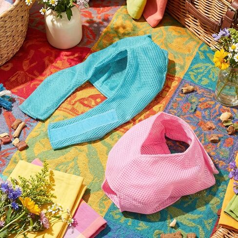 2Pcs Breathable Cat Muzzle with Soft Mesh Covered, Cat Muzzle for Nail Trimming, Anti Bite Anti Meow Prevent from Biting in Kuwait