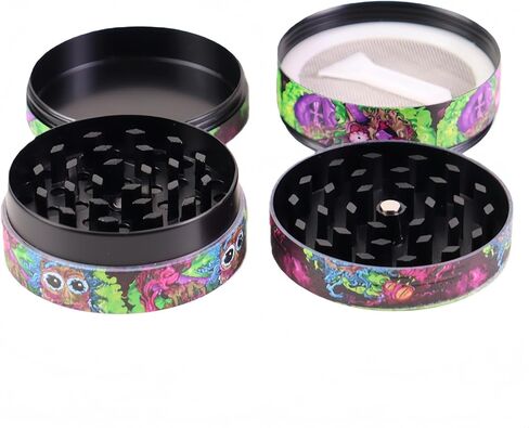 2-Inch spice grinder, kitchen tool vanilla grinder (Black and green) in Kuwait