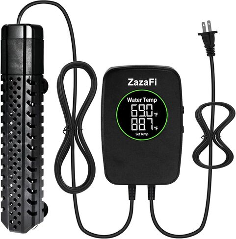 Aquarium Heater 300W, Fish Tank Heater with High-Temperature Protection and Turtle Tank Heater with Automatic Power-Off When Leaving Seawater or Freshwater. in Kuwait