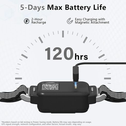 جهاز تعقب الحيوانات الأليفة الذكي بنظام تحديد المواقع العالمي (GPS) للكلاب، طوق تتبع LTE في الوقت الحقيقي، مراقب نشاط بدون حدود للمسافة، مقاوم للماء IPX7، تنبيهات سياج افتراضية وهروب، عمر بطارية 5 أيام، اشتراك مجاني لمدة عام in Kuwait