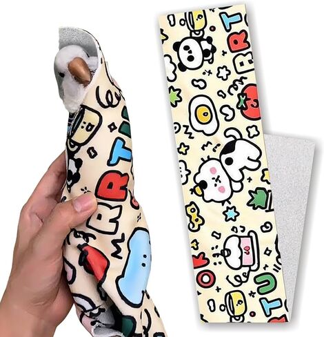 Self Adhering Parrot Grooming Wrap, Anti Scratch Pet Bird Restraint Swaddle Wrap, Anti Escape Parrot Wrapping Cloth for Nail Trimming and Medication, 1 Piece in Kuwait