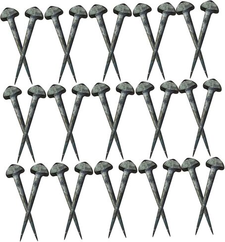 SUPVOX 50pcs Small Iron Horseshoe Nails Compact Hoof Nails Professional Horseshoe Tool for Horse Farrier Supplies and Equestrian Use in Kuwait