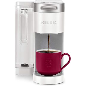 ماكينة صنع القهوة Keurig K-Supreme، ماكينة تحضير القهوة ذات الخدمة الفردية K-Cup، مع تقنية MultiStream، خزان مزدوج الموضع 66 أونصة، وإعدادات قابلة للتخصيص، أبيض (متجدد) in Kuwait