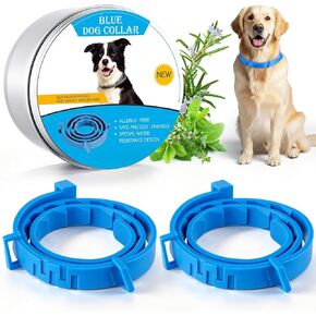 Flea and Tick Collar for Dogs, Dog Collars with Natural Essential Oils, Waterproof, Adjustable Size for Small Medium and Large Dog, Flea Prevention and Tick Control for Puppies(2 Pack,Pink) in Kuwait
