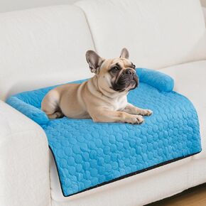 Cooling Dog Bed, Cooling Mat for Dogs & Cats | Machine Washable Couch Bed, Waterproof & Non-Slip Blanket Cover | Pad for Pets Indoor Outdoor(No Gel), Small-28 x 28 inch in Saudi Arabia