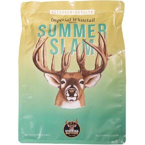 مزيج بذور Whitetail Institute Summer Slam Deer Food Plot، البازلاء والبقوليات العلفية عالية البروتين، تتحمل الجفاف والحرارة، تتحمل الرعي الثقيل، 10.5 رطل (يغطي 1/4 فدان) in Kuwait