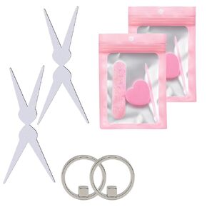 Ring-Shaped Cat Eye Nail Magnet Tool,Hollow Circular Wide Beam & French Y Shape Nail Magnet Set (Wide Beam,Heart,French),Portable Hollow Circular Cat Eye for Home DIY,Beginners & Nail Artists(2 Set) in Kuwait